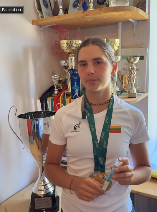 Mile Cibulskyte rekomenduoja Nutrioz Vitamin D3