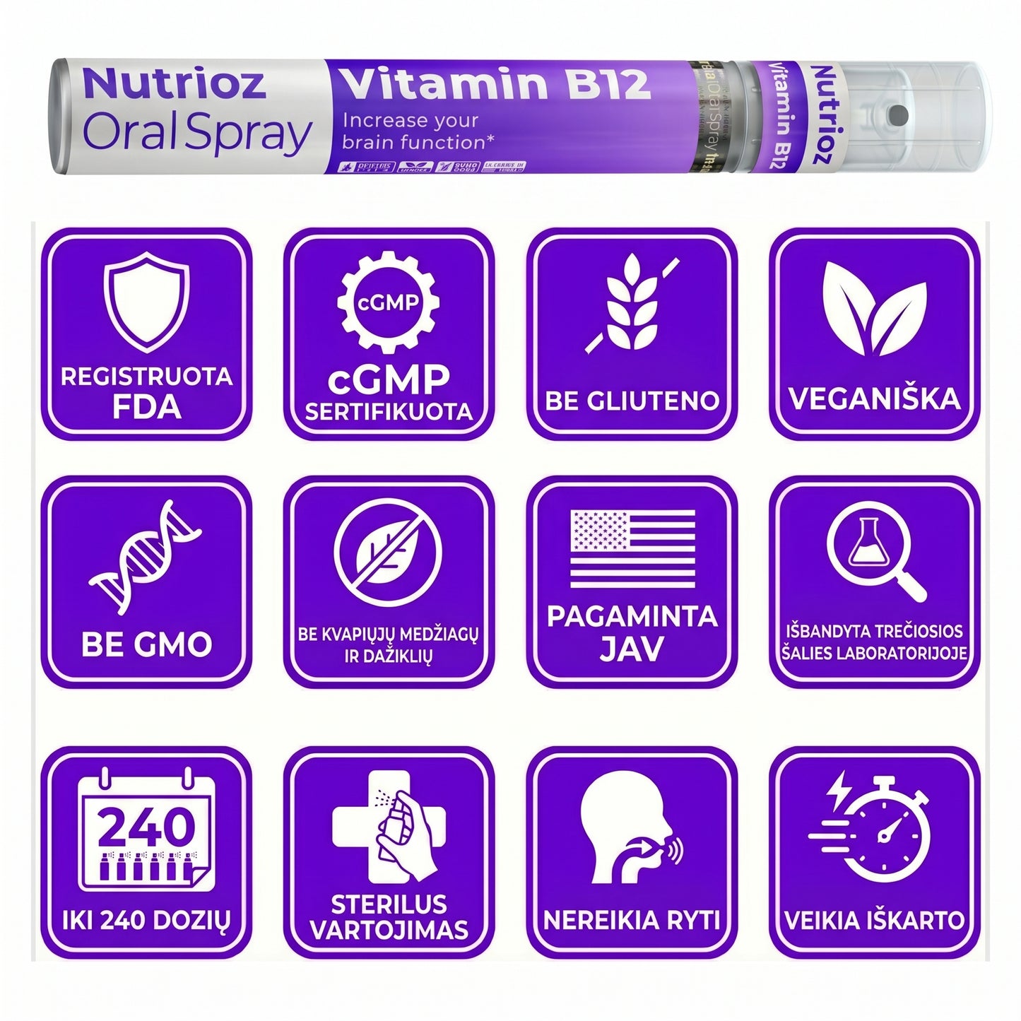 VITAMINAS B12 B9 B6