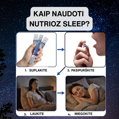 Geriausias papildas miegui Nutrioz Sleep
