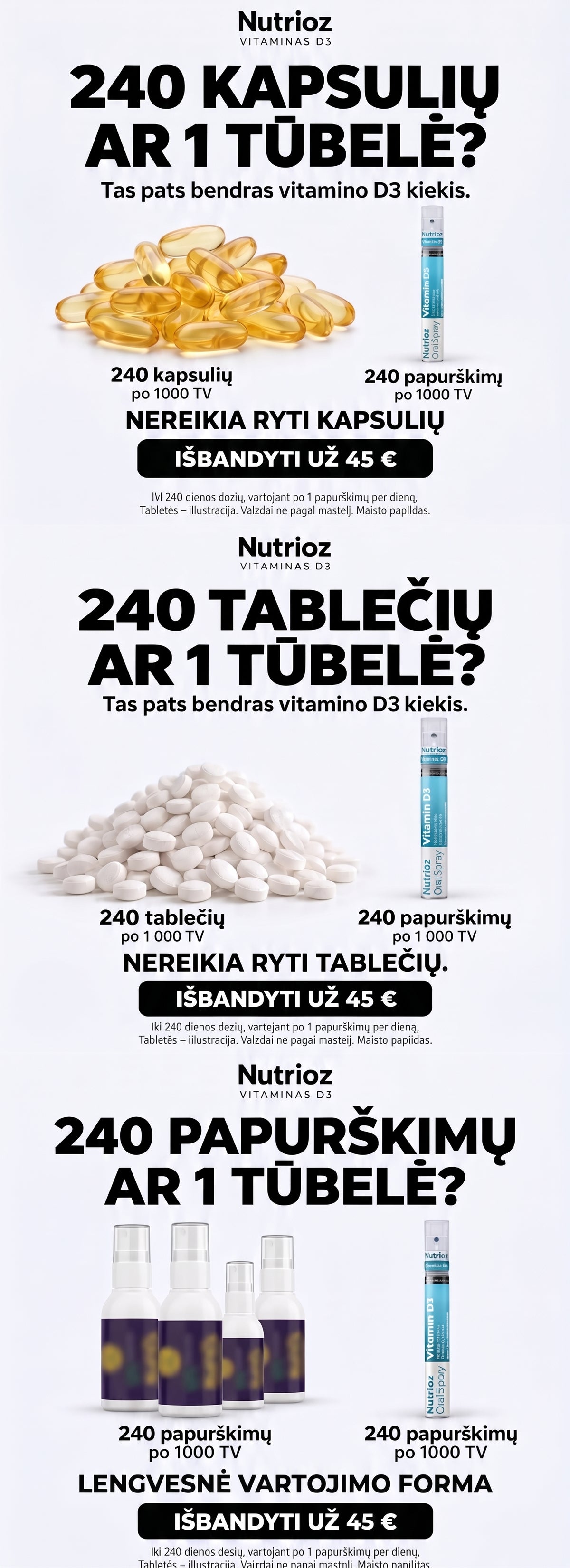 VITAMINAS D3